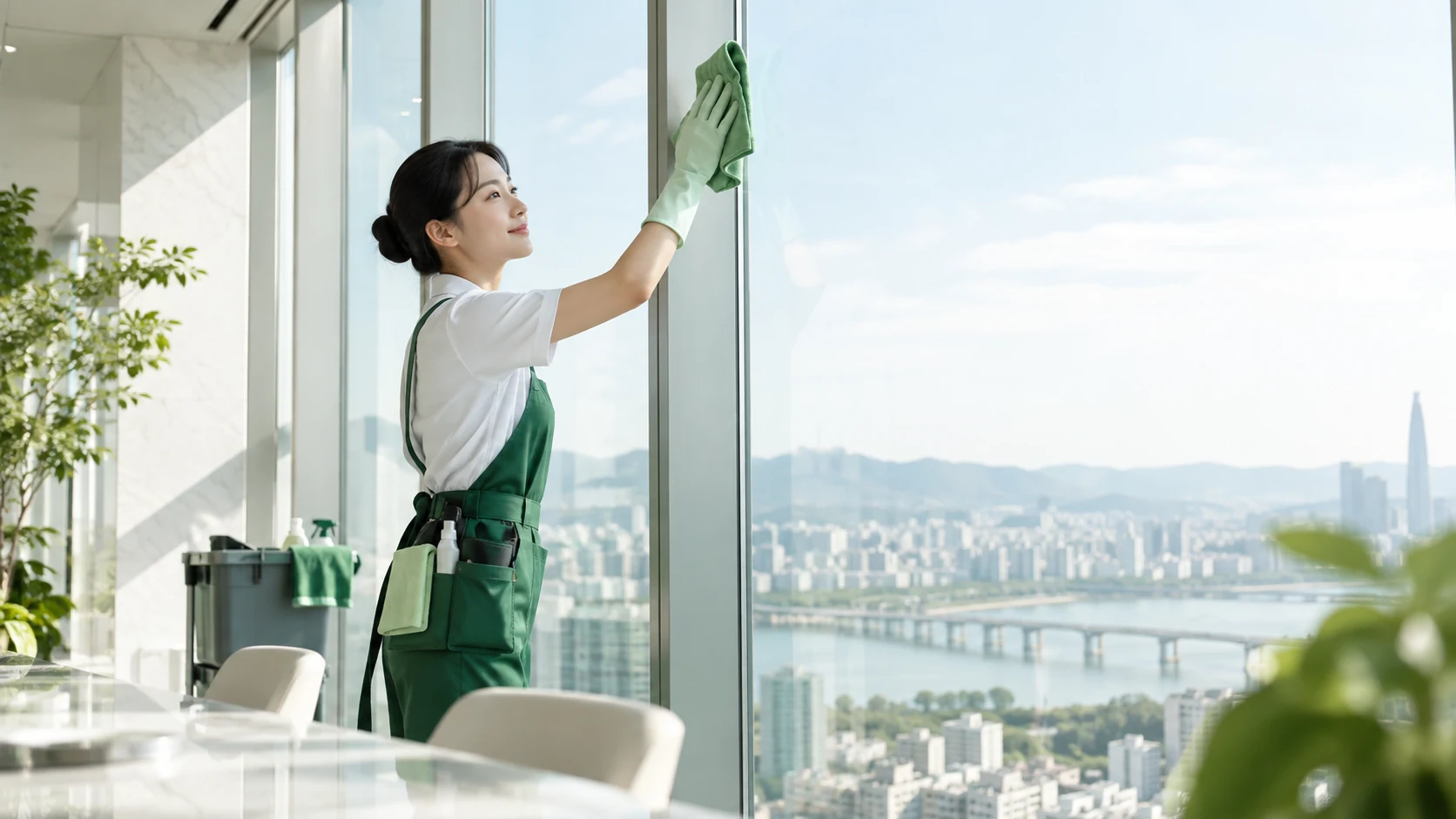 부산 체인지종합청소 실제 작업 현장